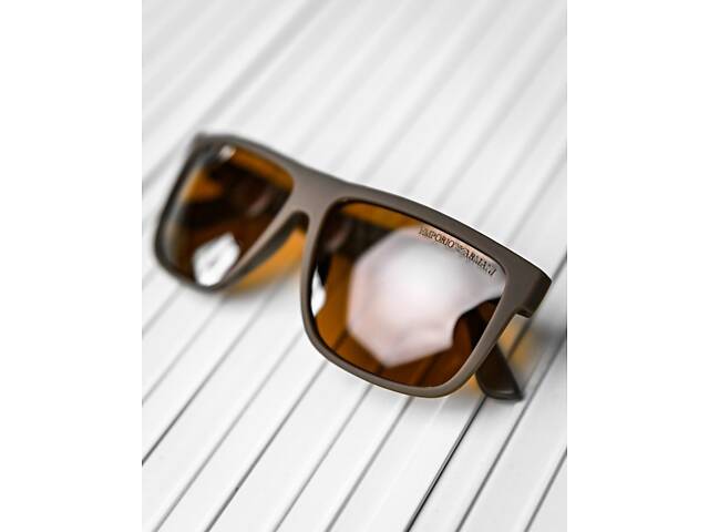 Солнцезащитные очки Armani brown 4 ДЛ7386 - Фото 6