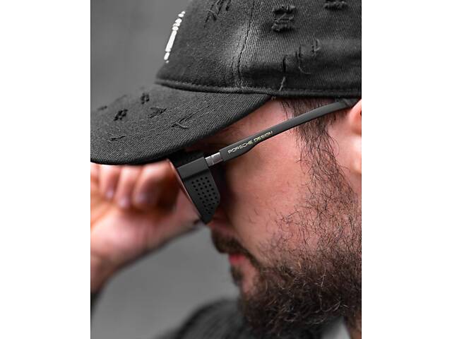 Солнцезащитные очки Porsche black 4 ДЛ7384 - Фото 4