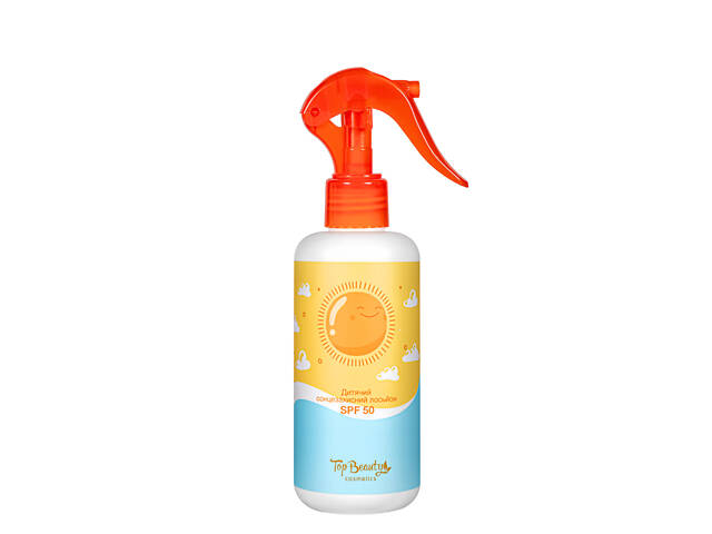 Солнцезащитный лосьон для детей Top Beauty SPF50, 200 мл