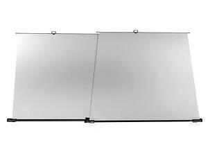 Солнцезащитная шторка на лобовое стекло (комплект из 2 шт) (1.35x0.7m) Black