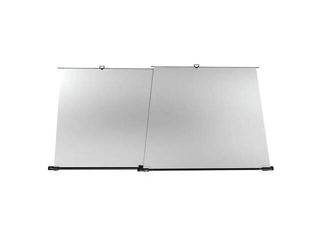 Солнцезащитная шторка на лобовое стекло (комплект из 2 шт) (1.35x0.7m) Black - Фото 1