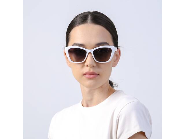 Солнцезащитные очки с поляризацией LuckyLOOK Классика женские Серый 820-876 - Фото 2