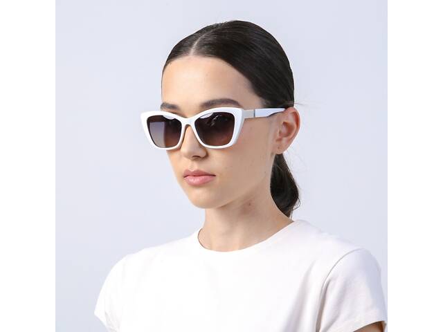 Солнцезащитные очки с поляризацией LuckyLOOK Классика женские Серый 820-876 - Фото 3