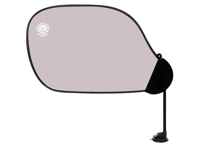 Солнцезащитный козырек для автомобиля (на присоске) (0.58x0.36m) Pink - Фото 1