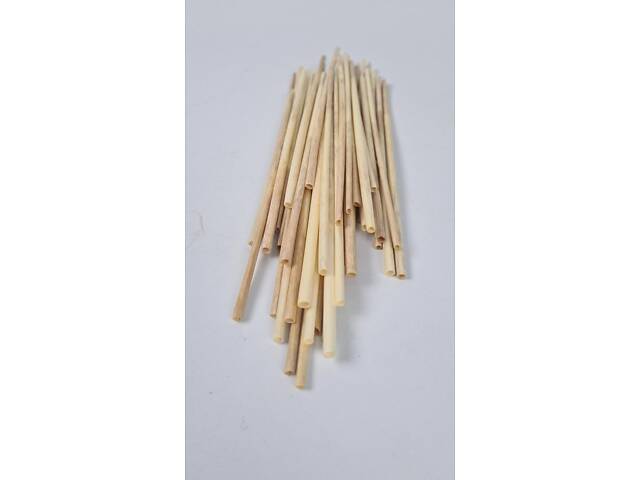 Соломка трубочка екологічна 'Пшениця' 20 см (100 шт.) коробка діаметр 2-4 мм (1 пачка) - Фото 3