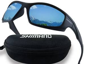Сонцезахисні окуляри очки Shimano + футляр на змійки
