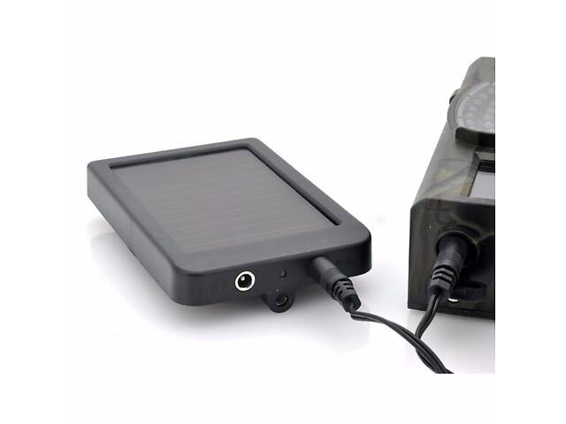Солнечная зарядка с аккумулятором для фотоловушек и охотничьих камер Suntek HC-300, HC-500 и других, с напряжением 9 Вольт. - Фото 1