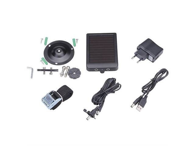 Солнечная зарядка с аккумулятором для фотоловушек и охотничьих камер Suntek HC-300, HC-500 и других, с напряжением 9 Вольт. - Фото 4