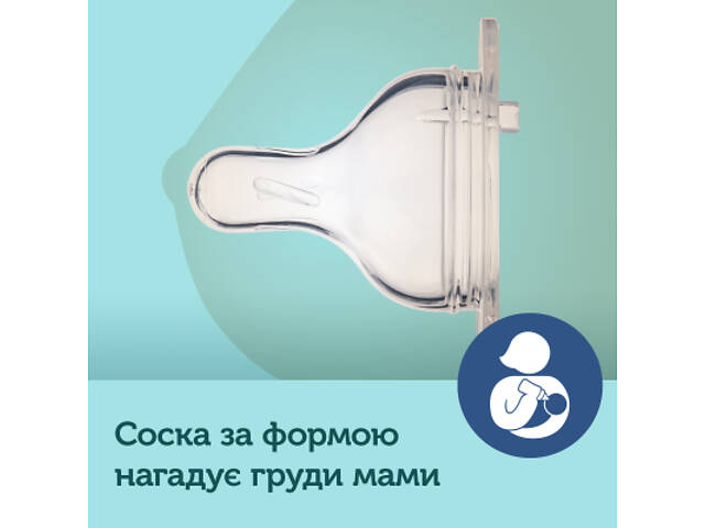Соска Canpol babies EasyStart середня до пляшечок з широким отвором 2 шт (21/731) - Фото 3