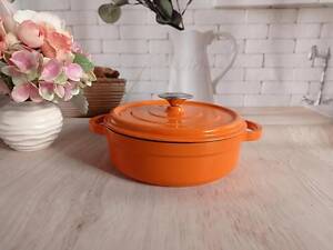 Сотейник чавунний 4 л O.M.S 3365-28-4л-Orange