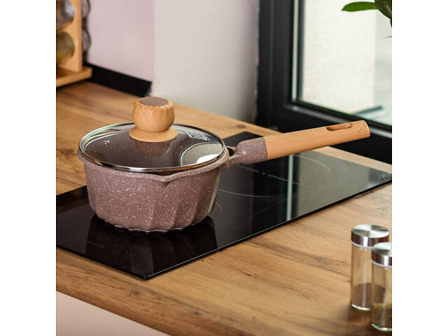 Стільник з антипригарним покриттям 2,9 л з товстим дном Ø 18 см MGC - Фото 6