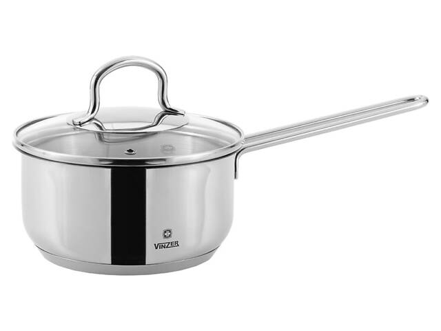 Сотейник с крышкой 1.5 л Techno VINZER VZ-89079 - Фото 1