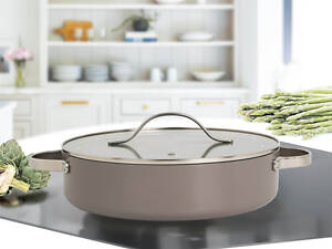 Сотейник Maestro Shallow MR-4009-28S 28 см 3.9 л бежевый