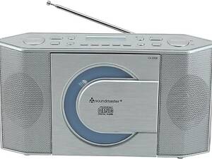 Soundmaster RCD1770SI DAB+ FM-радио CD-MP3-плеер CD-R и CD-RW Портативный ЖК-дисплей с питанием от аккумулятор