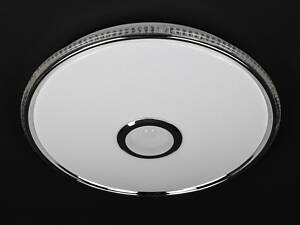 Сучасний круглий світильник SMART LED з Bluetooth з пультом 27261 Білий 7х40х40 см.