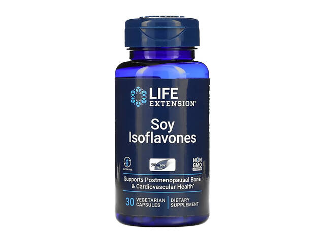 Soy Isoflavones - 30 vcaps (До 03.26) - Фото 1