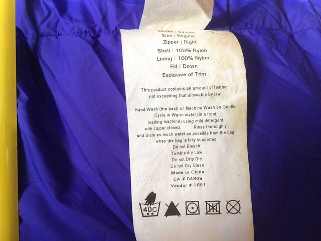 Спальний мішок (спальник) Mountain Equipment - Фото 4