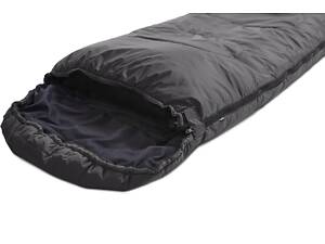 Спальний мішок Synevyr Duspo 300 Ковдра Чорний Правий