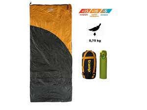 Спальный мешок Tramp Airy Light одеяло левый yellow/grey 190/80 UTRS-056