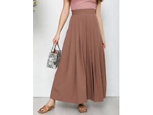 Юбки ISSA PLUS 12572 S коричневый
