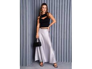 Юбки ISSA PLUS 14127 XXL серый