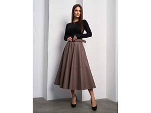 Юбки ISSA PLUS 14162A XXL коричневый