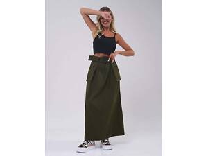 Юбки ISSA PLUS 14808 XL хаки