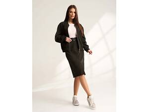 Юбки ISSA PLUS 15533Y M хаки