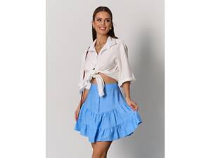 Юбки ISSA PLUS SA-626 S голубой