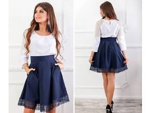 Спідниця арт 319/2 синій