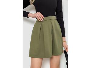 Спідниця, колір хакі, 244R101
