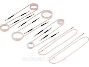 Спіралі елктронагрівальні змінні YATO до нагрівача YT-05880, Ø= 30, 40, 50 мм + прямі, 8 шт [30]