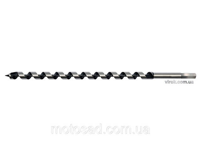 Спіральне свердло по дереву YATO Левіса, Ø 16 мм, довжина 191 мм, для точного свердління деревини - Фото 1