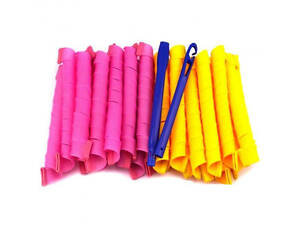 Спиральные бигуди Magic Curirollers для длинных волос 18 шт 50 см