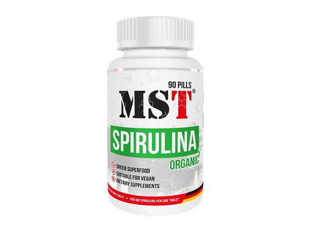 Spirulina Organic (90 pills) - Фото 1 Spirulina Organic (90 pills) - Фото 1
