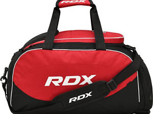 Спортивна сумка RDX R1 Duffel Bag with Backpack Straps Black/Red