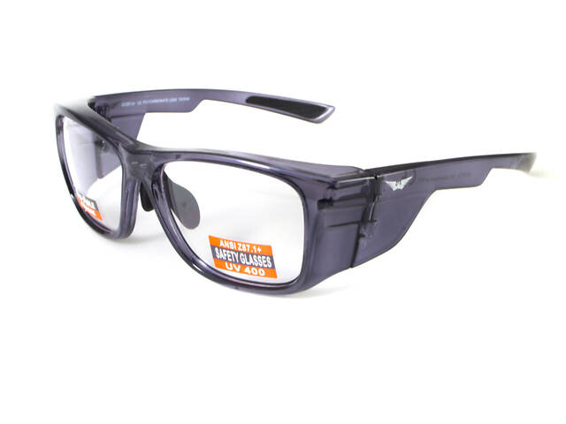 Спортивная оправа под диоптрии Global Vision RX-T Gray (rx-able) (clear) прозрачные - Фото 2