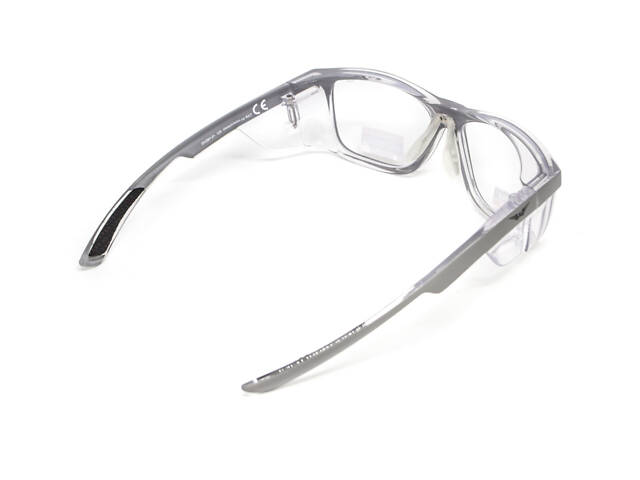 Окуляри під діоптрії Global Vision RX-T Сrystal Gray (rx-able) (clear), прозорий в двокольоровій оправі - Фото 6