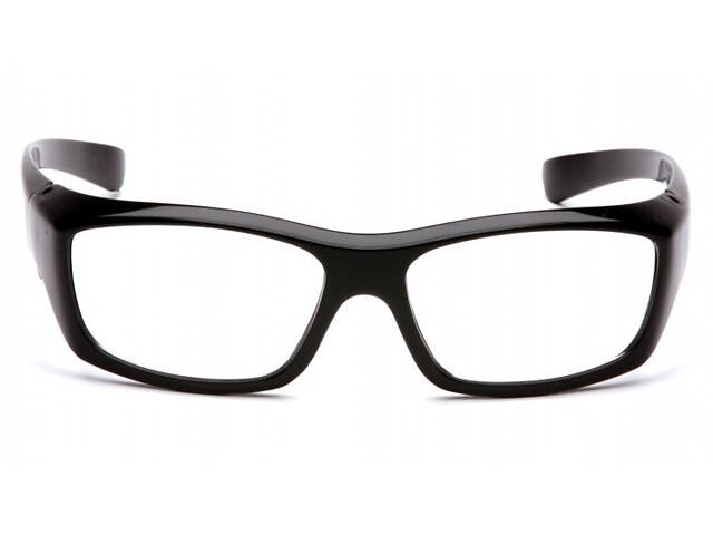 Окуляри під діоптрії Pyramex Emerge Black RX-able (clear) прозорі в чорній оправі - Фото 2