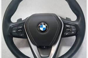 Спортивное рулевое колесо, кожа BMW G30 G31 G32 G11 G12 32306865004