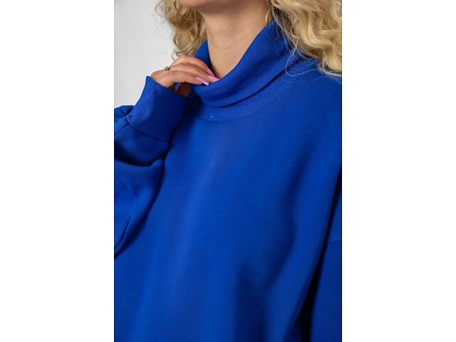 Спортивний костюм жіночий на флісі, колір електрик, 102R7723 - Фото 6