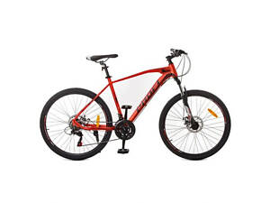 Спортивный велосипед красный 26 дюймов алюминиевая рама Profi G26VELOCITY A26.2