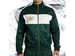 Спортивная кофта Leone Premium Green мужская для тренировок и активного отдыха Размер XL