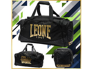 Спортивная сумка Leone черная сумка через плечо для тренировок Leone DNA Black 75 л