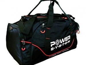 Спортивна сумка Power System PS-7010 Gym Bag Magna Black/Red
