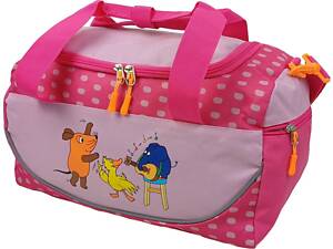Спортивна дитяча сумка для дівчинки 18L Hanson Die Maus рожева