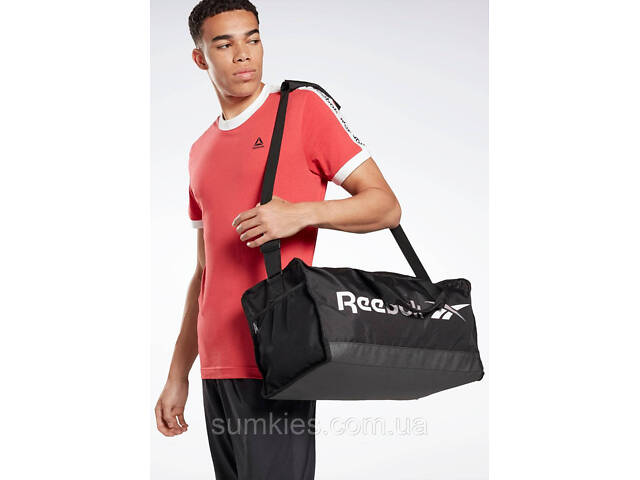 Спортивна сумка 35L Reebok Training Essentials Medium чорна - Фото 3