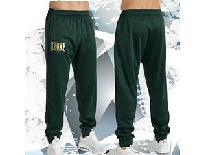 Спортивные штаны Leone Premium Green мужские для тренировок и активного отдыха Размер S