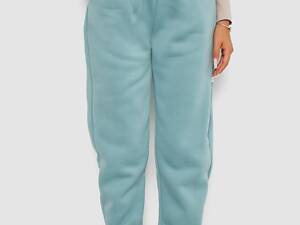 Спортивні штани жіночі на флісі, колір оливковий, 238R58671