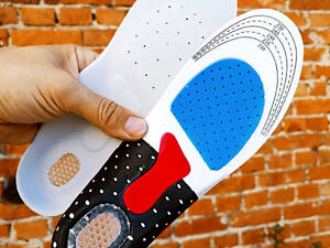 Спортивні устілки жіночі для взуття підошва з амортизацією дихаюча подушка 36-40 розмір